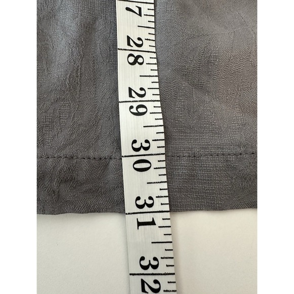 Tommy Bahama Shirt Men's 2X‎ Gray 100% Silk Cocktail Button Front Resort Beach - Picture 7 of 9